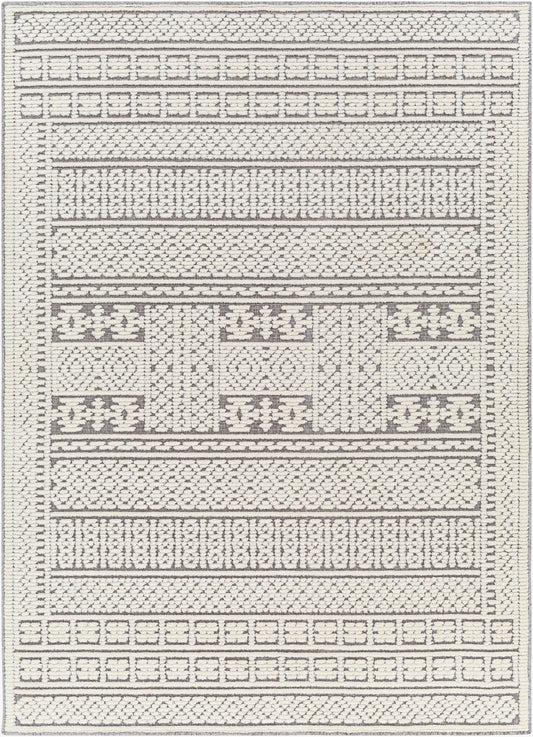 Lyna LYA-2302 5' x 7' Machine Woven Washable Area Rug