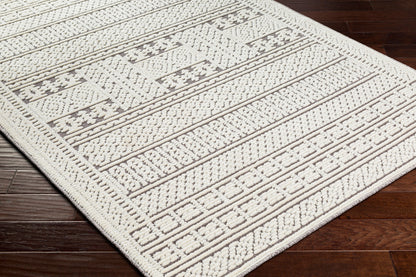 Lyna LYA-2302 5' x 7' Machine Woven Washable Area Rug