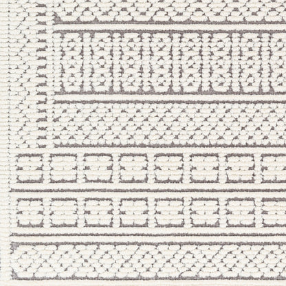 Lyna LYA-2302 Alfombra decorativa lavable a máquina de 3' x 5'