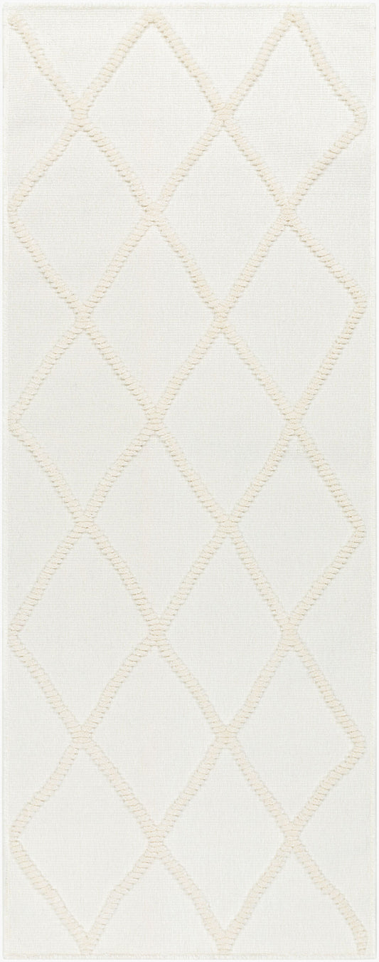 Lyna LYA-2303 7ft Runner Machine Woven Washable Runner Rug