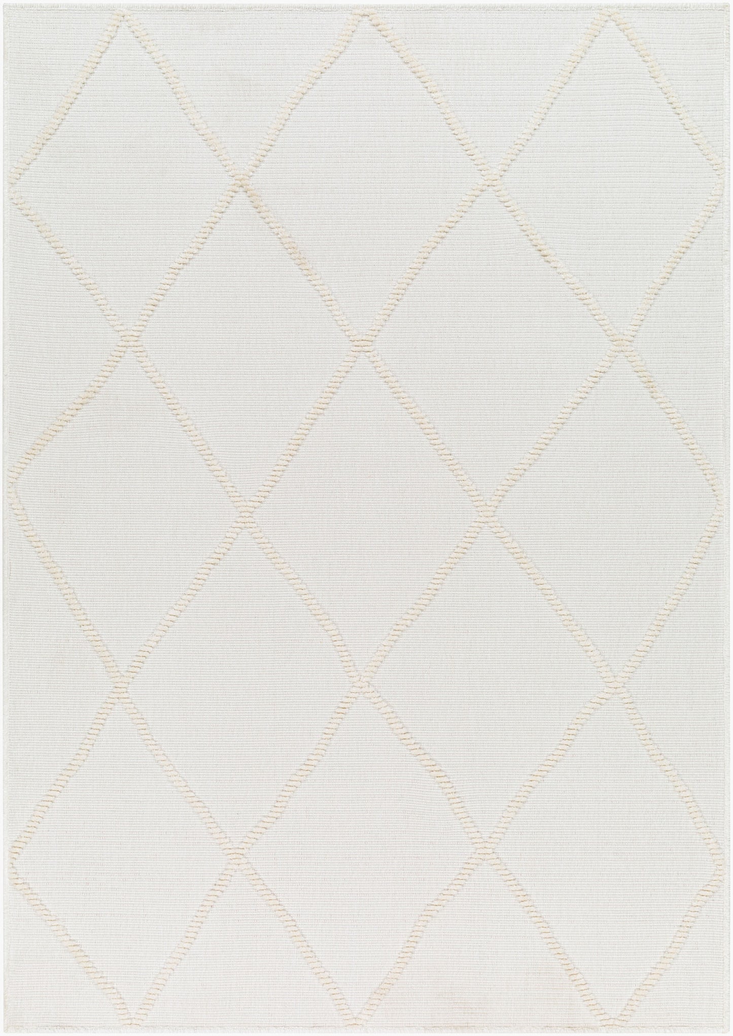 Lyna LYA-2303 5' x 7' Machine Woven Washable Area Rug