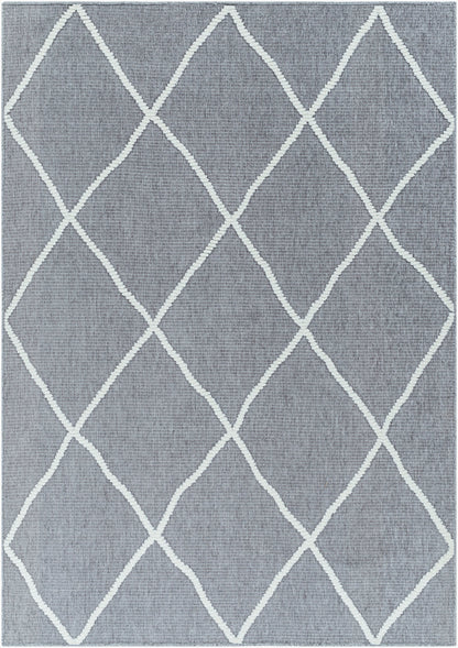 Lyna LYA-2304 5' x 7' Machine Woven Washable Area Rug