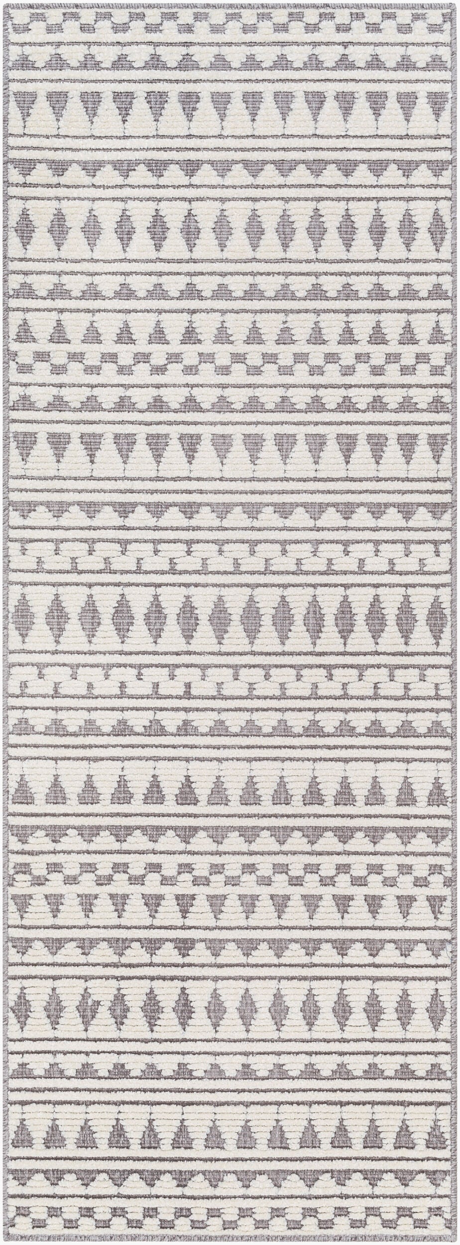 Lyna LYA-2305 7ft Runner Machine Woven Washable Runner Rug