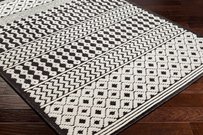 Lyna LYA-2310 5' x 7' Machine Woven Washable Area Rug