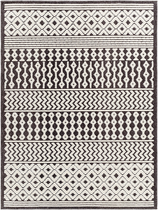 Lyna LYA-2310 5' x 7' Machine Woven Washable Area Rug