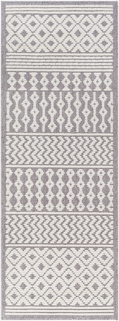 Lyna LYA-2311 7ft Runner Machine Woven Washable Runner Rug