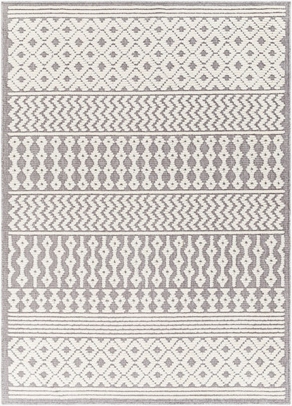 Lyna LYA-2311 5' x 7' Machine Woven Washable Area Rug