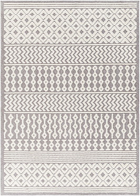 Lyna LYA-2311 5' x 7' Machine Woven Washable Area Rug