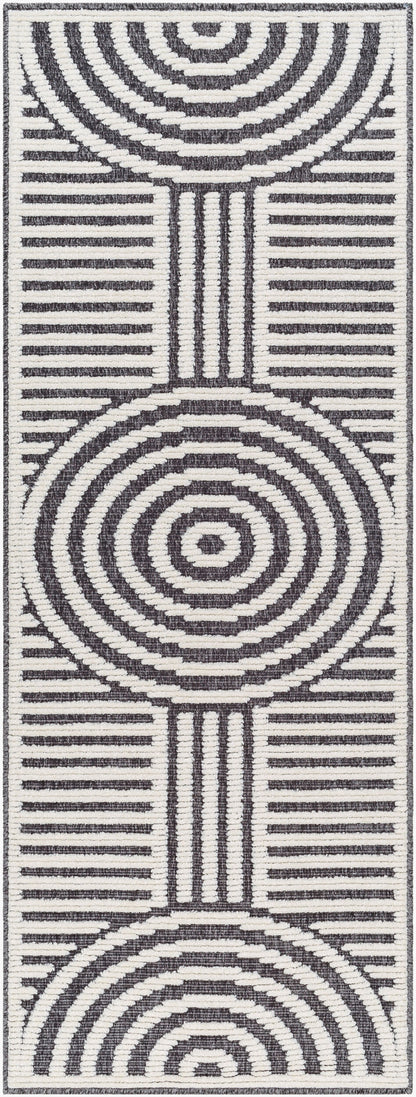 Lyna LYA-2313 7ft Runner Machine Woven Washable Runner Rug