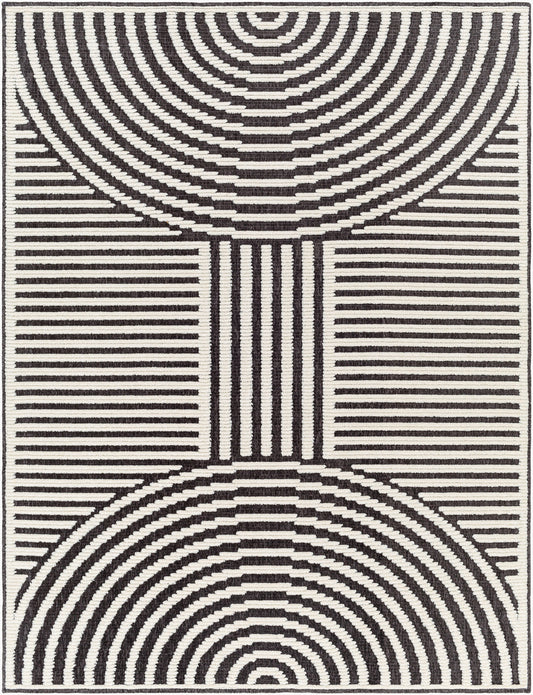 Lyna LYA-2313 3' x 5' Machine Woven Washable Accent Rug