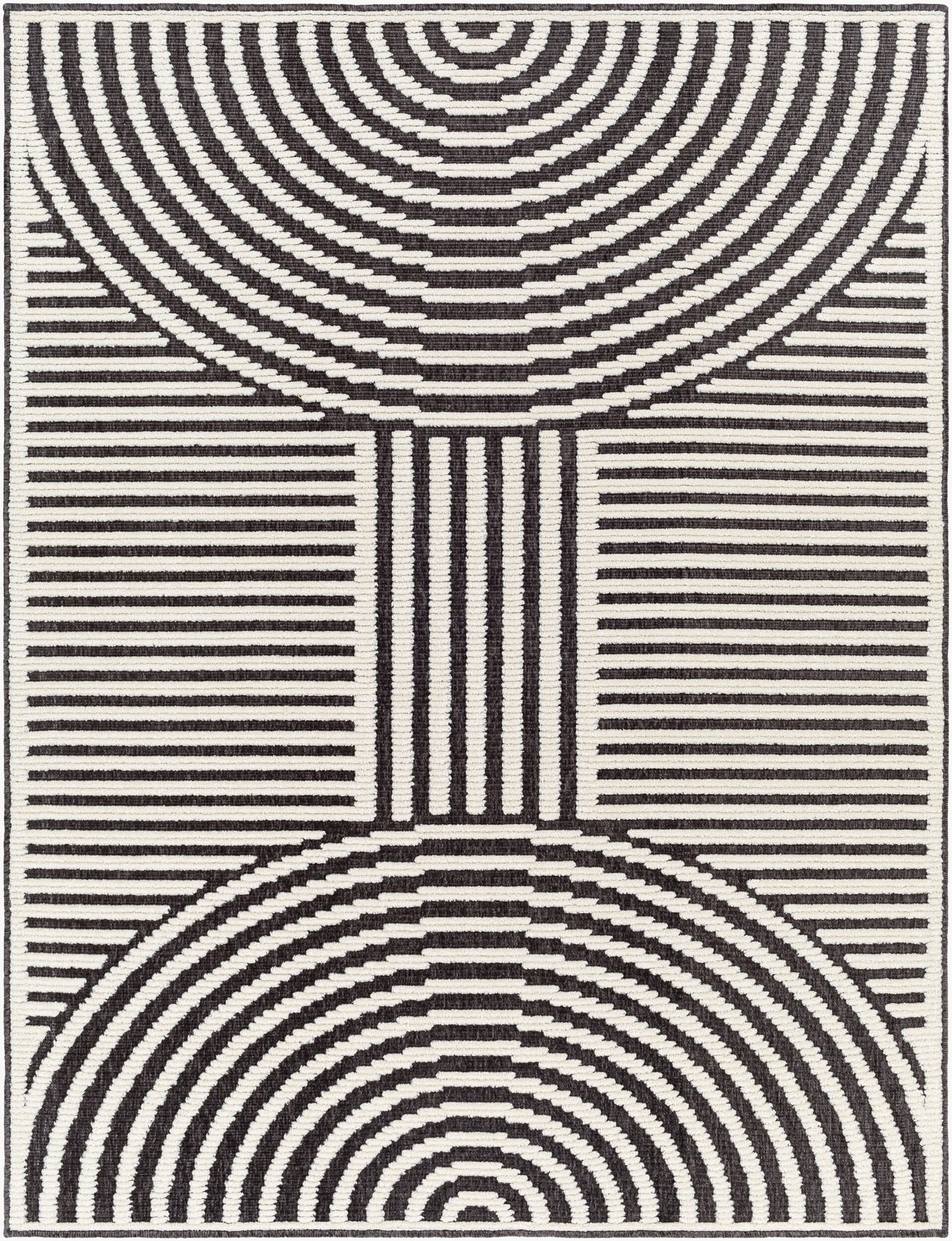 Lyna LYA-2313 2' x 3' Machine Woven Washable Accent Rug