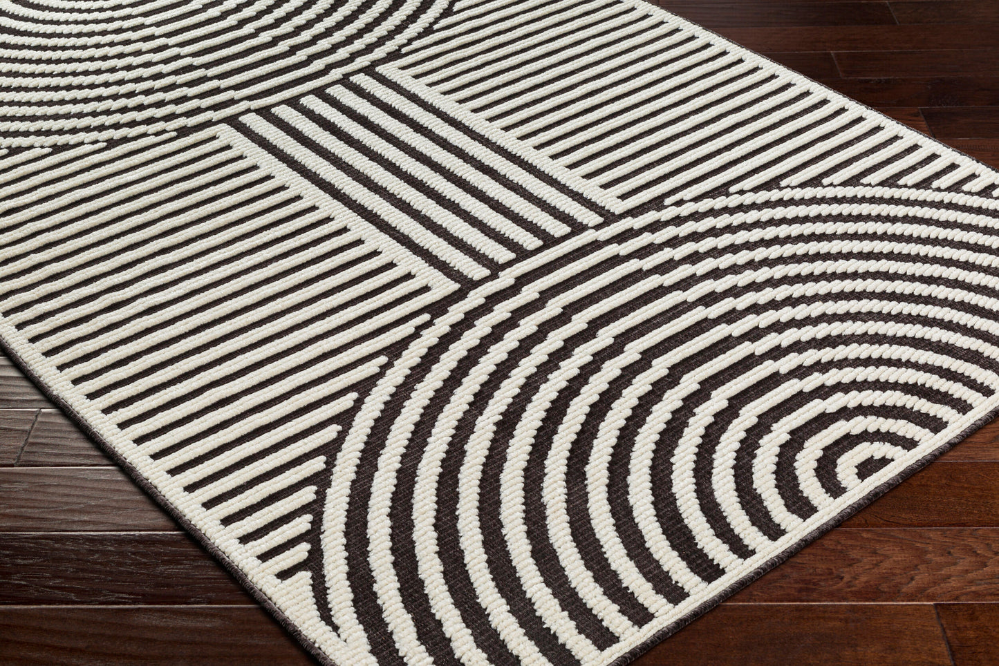 Lyna LYA-2313 7ft Runner Machine Woven Washable Runner Rug