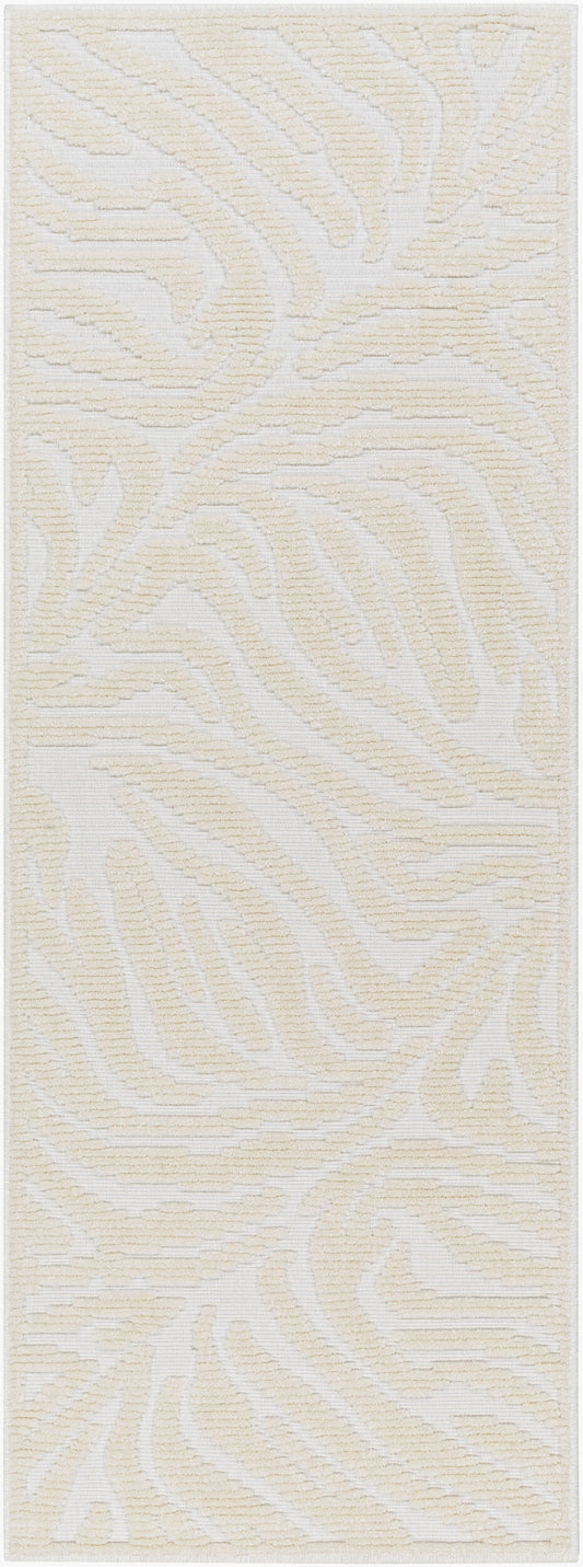 Lyna LYA-2316 7ft Runner Machine Woven Washable Runner Rug