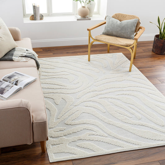 Lyna LYA-2316 2' x 3' Machine Woven Washable Accent Rug