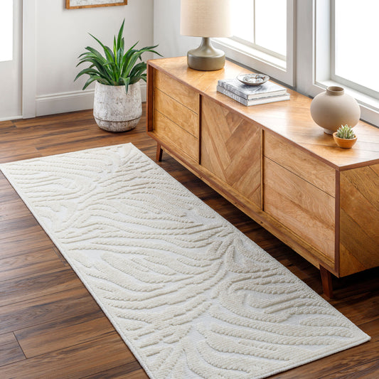 Lyna LYA-2316 7ft Runner Machine Woven Washable Runner Rug