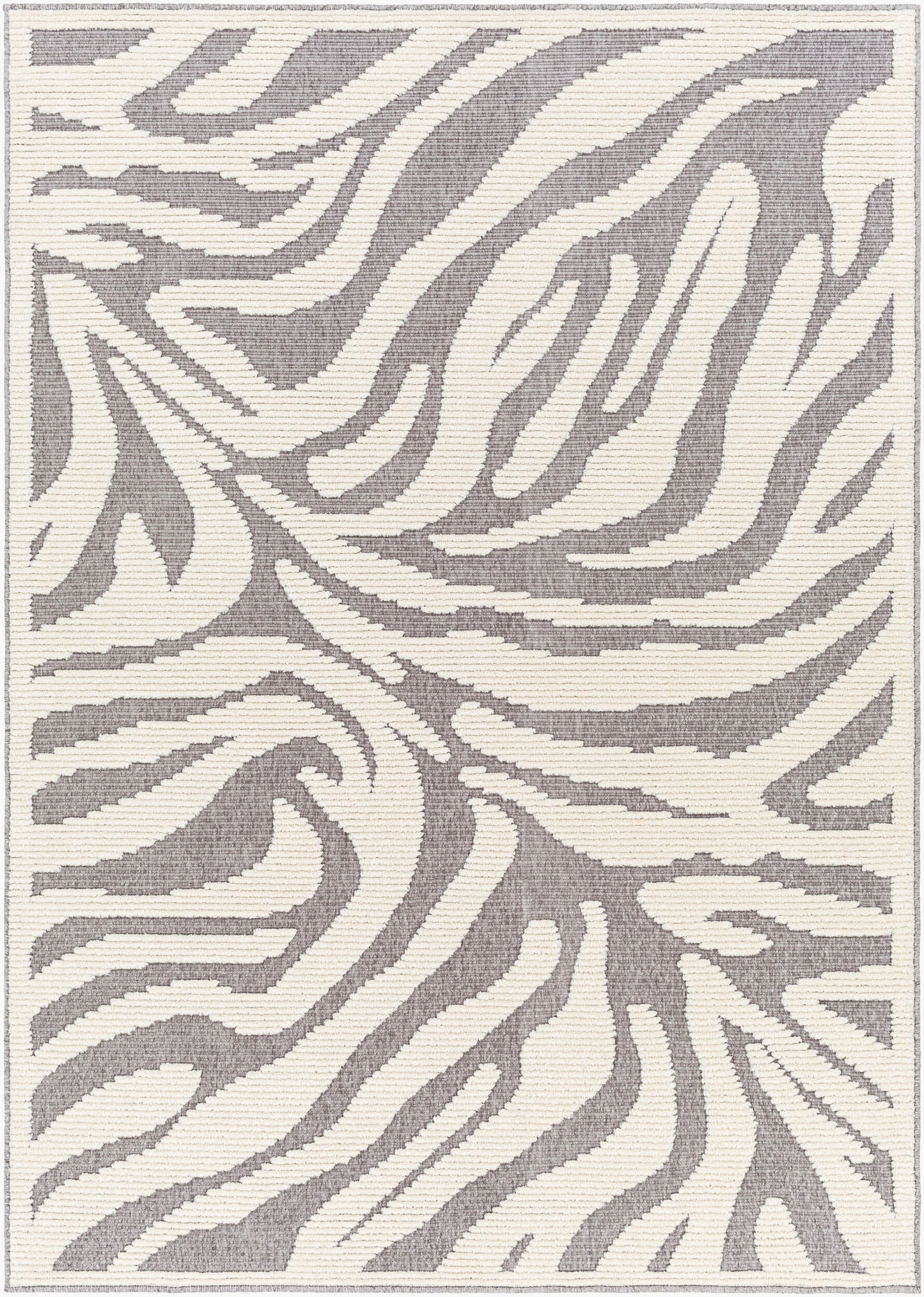 Lyna LYA-2317 3' x 5' Machine Woven Washable Accent Rug