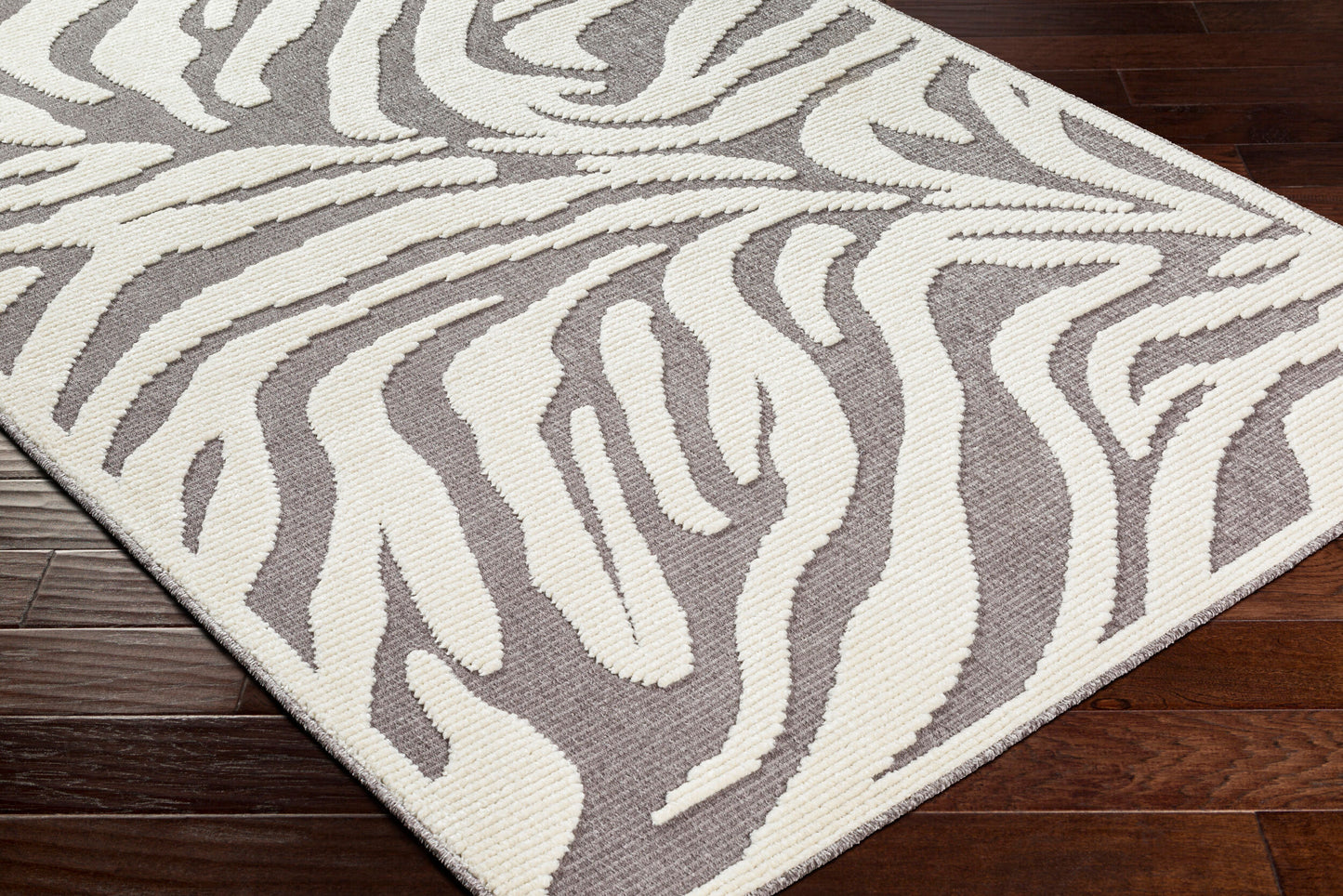 Lyna LYA-2317 3' x 5' Machine Woven Washable Accent Rug