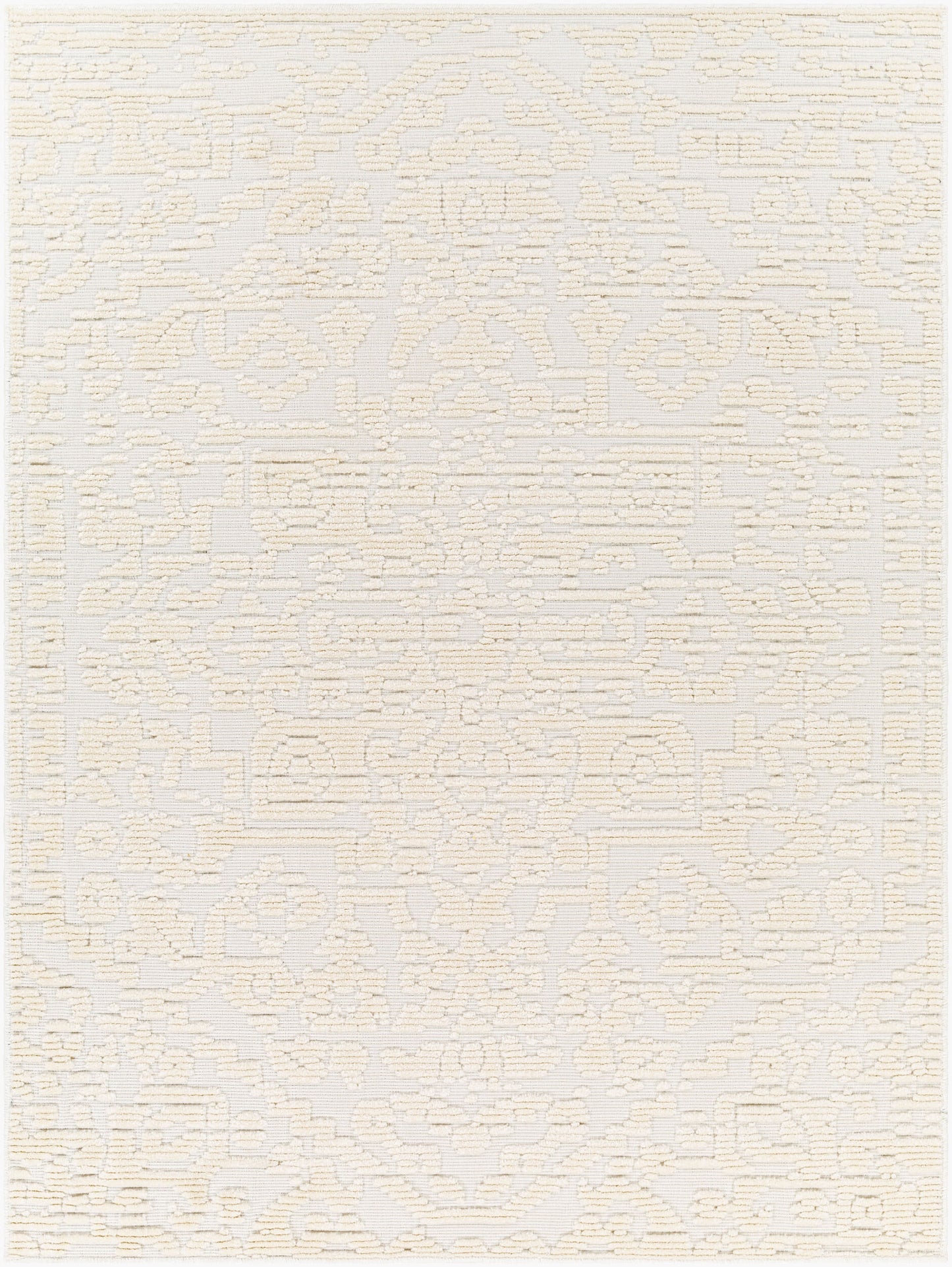 Lyna LYA-2318 5' x 7' Machine Woven Washable Area Rug
