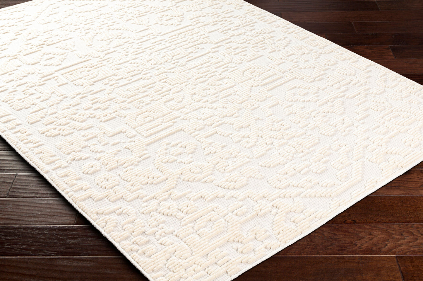 Lyna LYA-2318 5' x 7' Machine Woven Washable Area Rug
