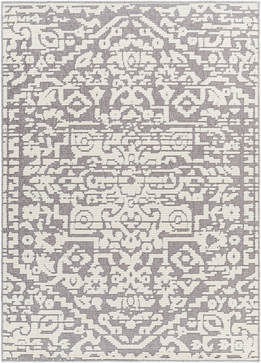 Lyna LYA-2319 3' x 5' Machine Woven Washable Accent Rug