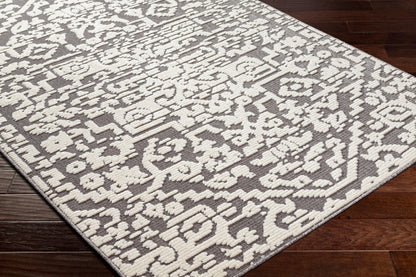 Lyna LYA-2319 3' x 5' Machine Woven Washable Accent Rug