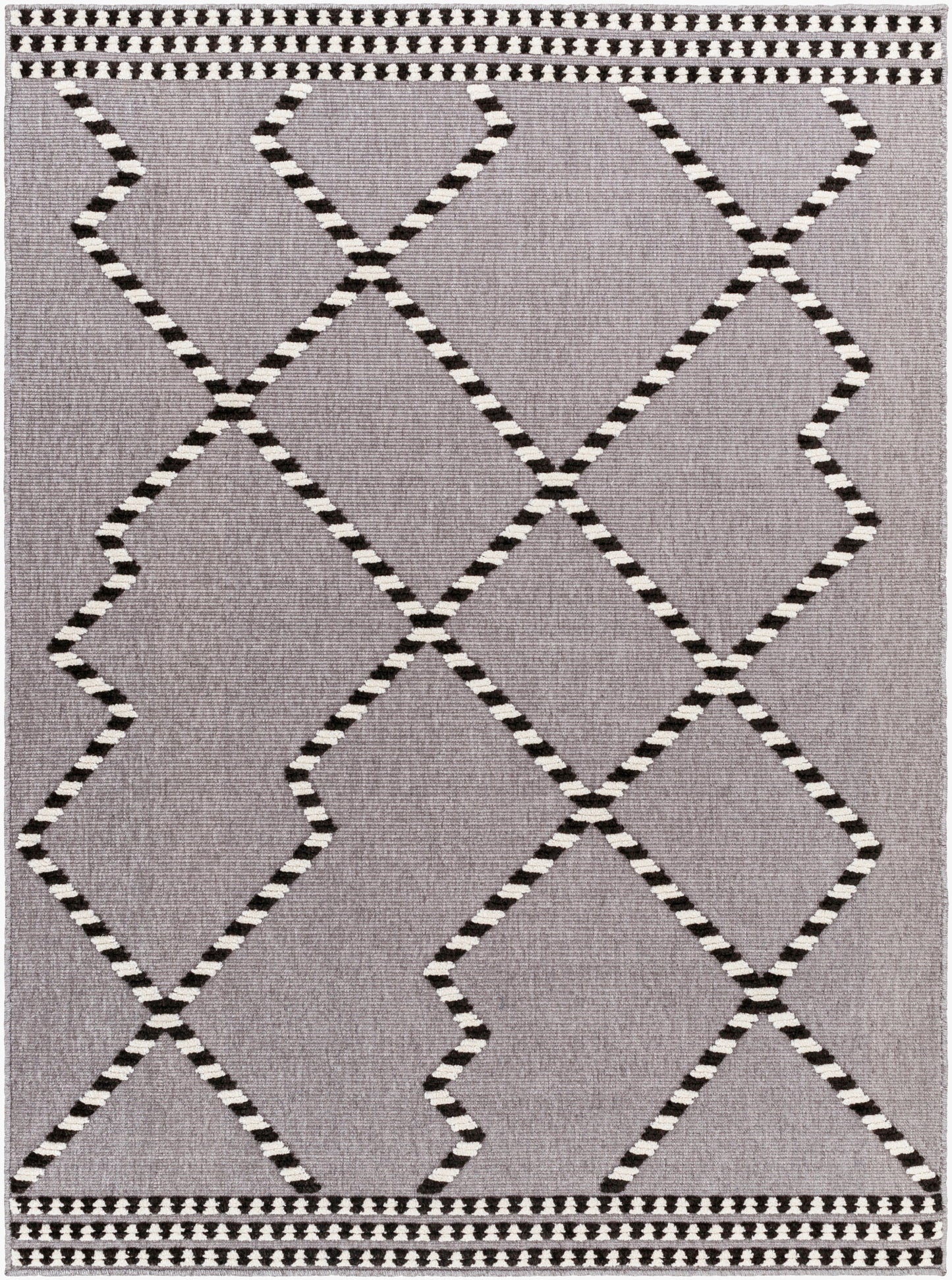 Lyna LYA-2320 8' x 10' Machine Woven Washable Area Rug