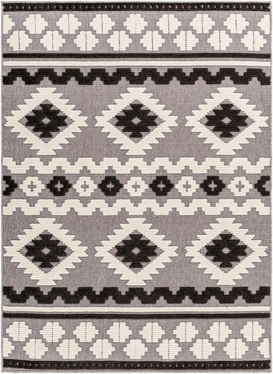 Lyna LYA-2321 3' x 5' Machine Woven Washable Accent Rug