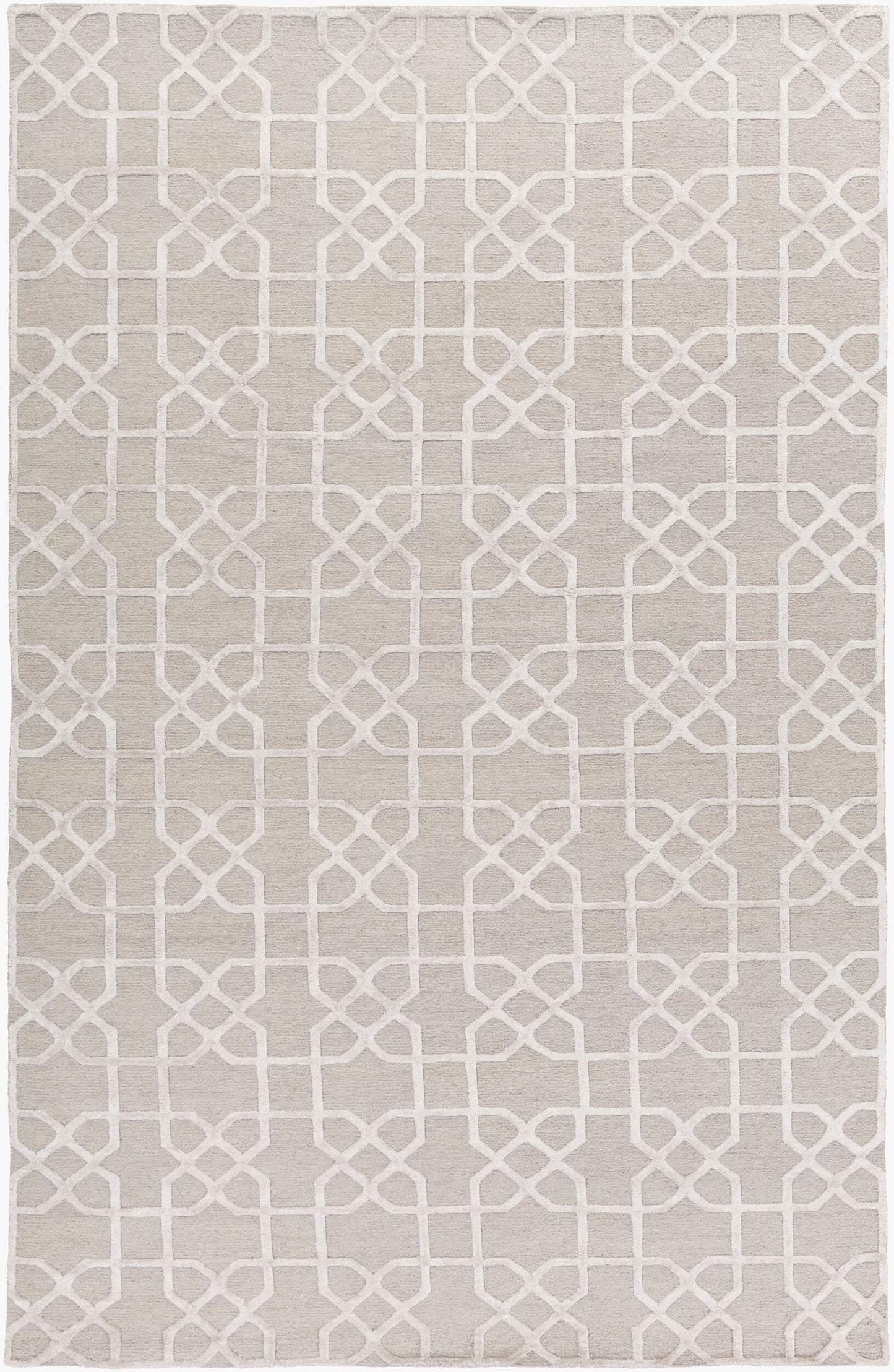 Lydia LYD-6006 Alfombra de lana hecha a mano de 4' x 6'