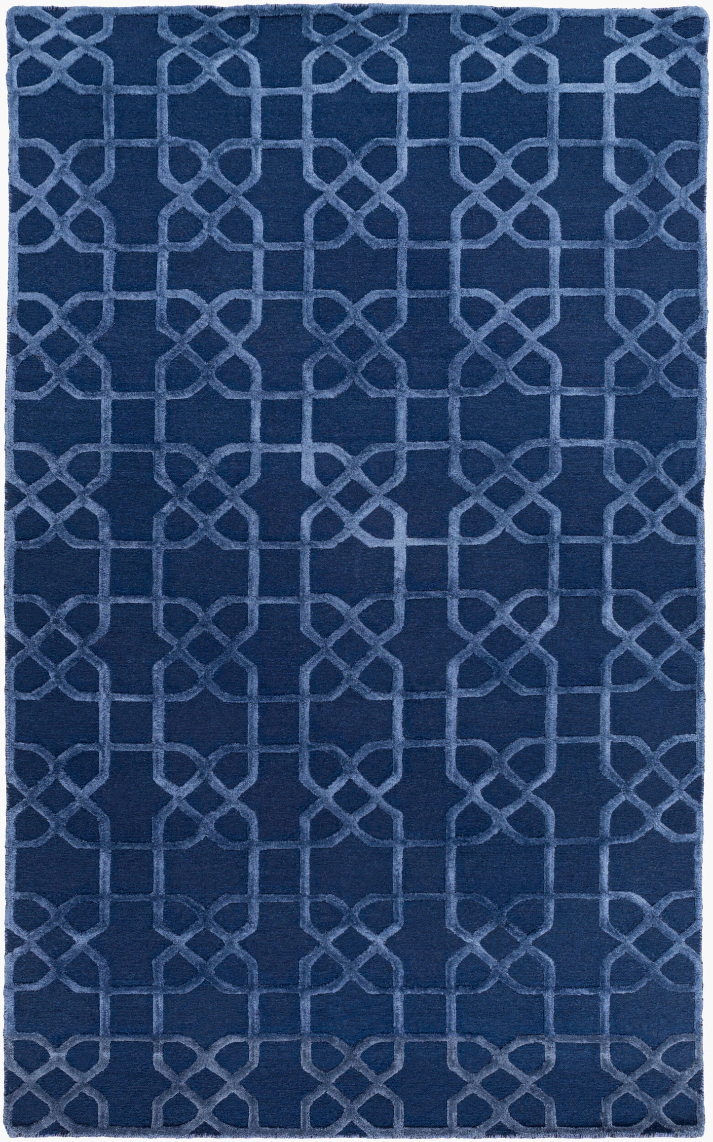 Lydia LYD-6017 Alfombra de lana hecha a mano de 4' x 6'