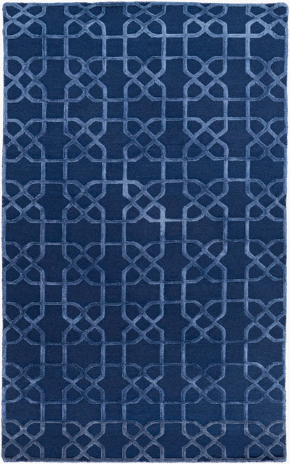 Lydia LYD-6017 Alfombra de lana hecha a mano de 4' x 6'