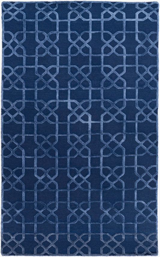 Lydia LYD-6017 Alfombra de lana hecha a mano de 4' x 6'