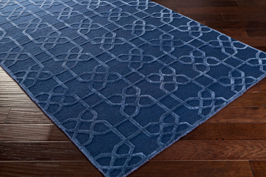 Lydia LYD-6017 Alfombra de lana hecha a mano de 4' x 6'