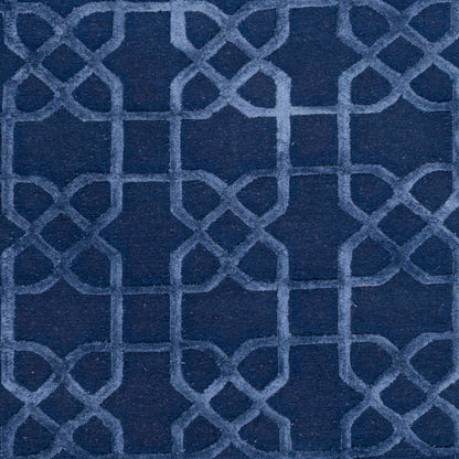 Lydia LYD-6017 Alfombra de lana hecha a mano de 4' x 6'