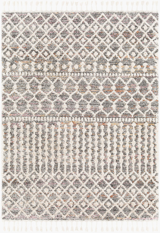 Lyon LYN-2302 5' x 7' Machine Woven Area Rug