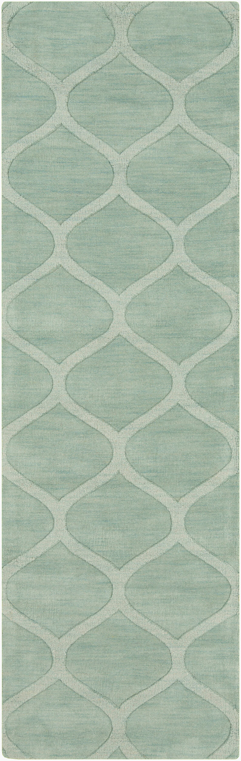 Mystique M-5100 8ft Runner Handmade Wool Runner Rug