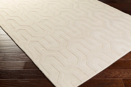 Alfombra decorativa de lana hecha a mano Mystique M-5385 de 2' x 3'