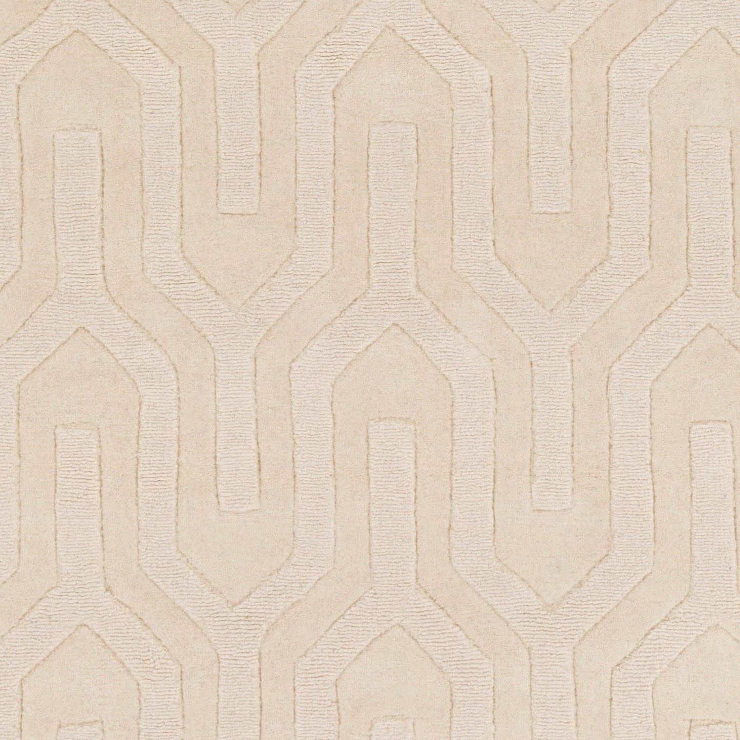 Alfombra decorativa de lana hecha a mano Mystique M-5385 de 2' x 3'