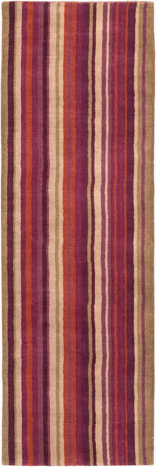 Mystique M-5412 8ft Runner Handmade Wool Runner Rug
