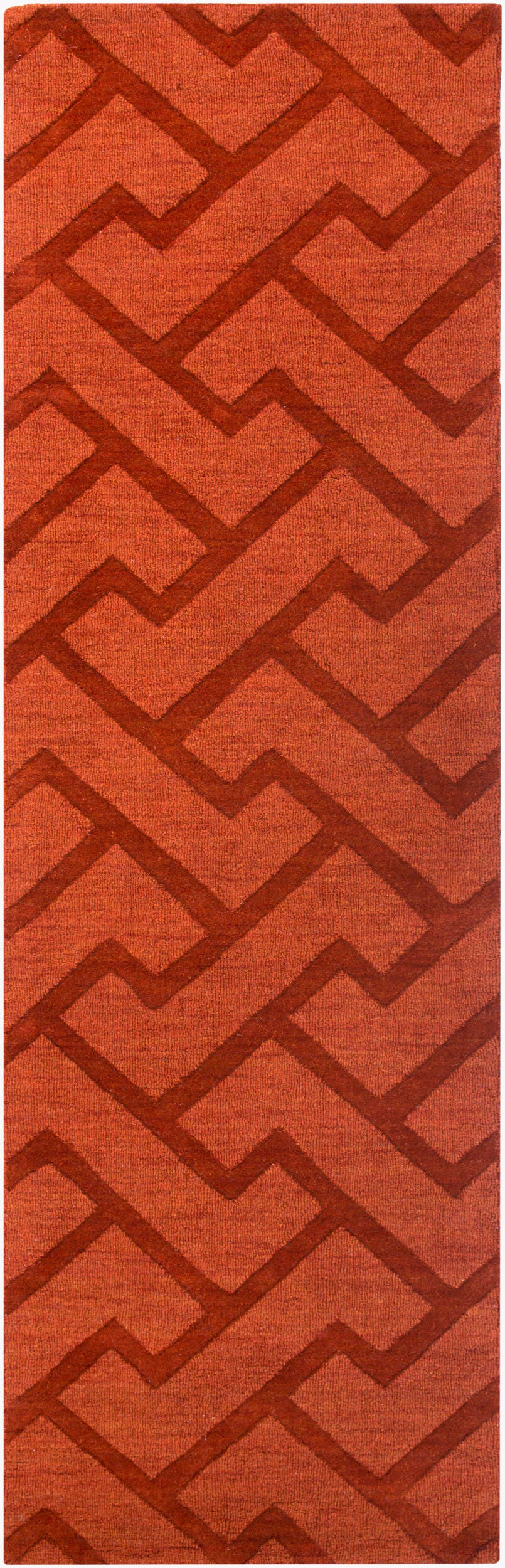 Mystique M-5438 8ft Runner Handmade Wool Runner Rug