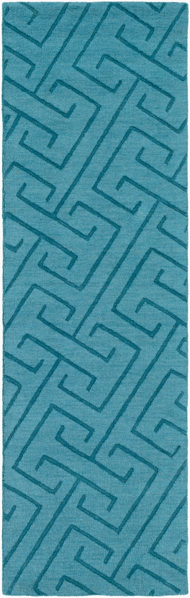 Mystique M-5453 8ft Runner Handmade Wool Runner Rug