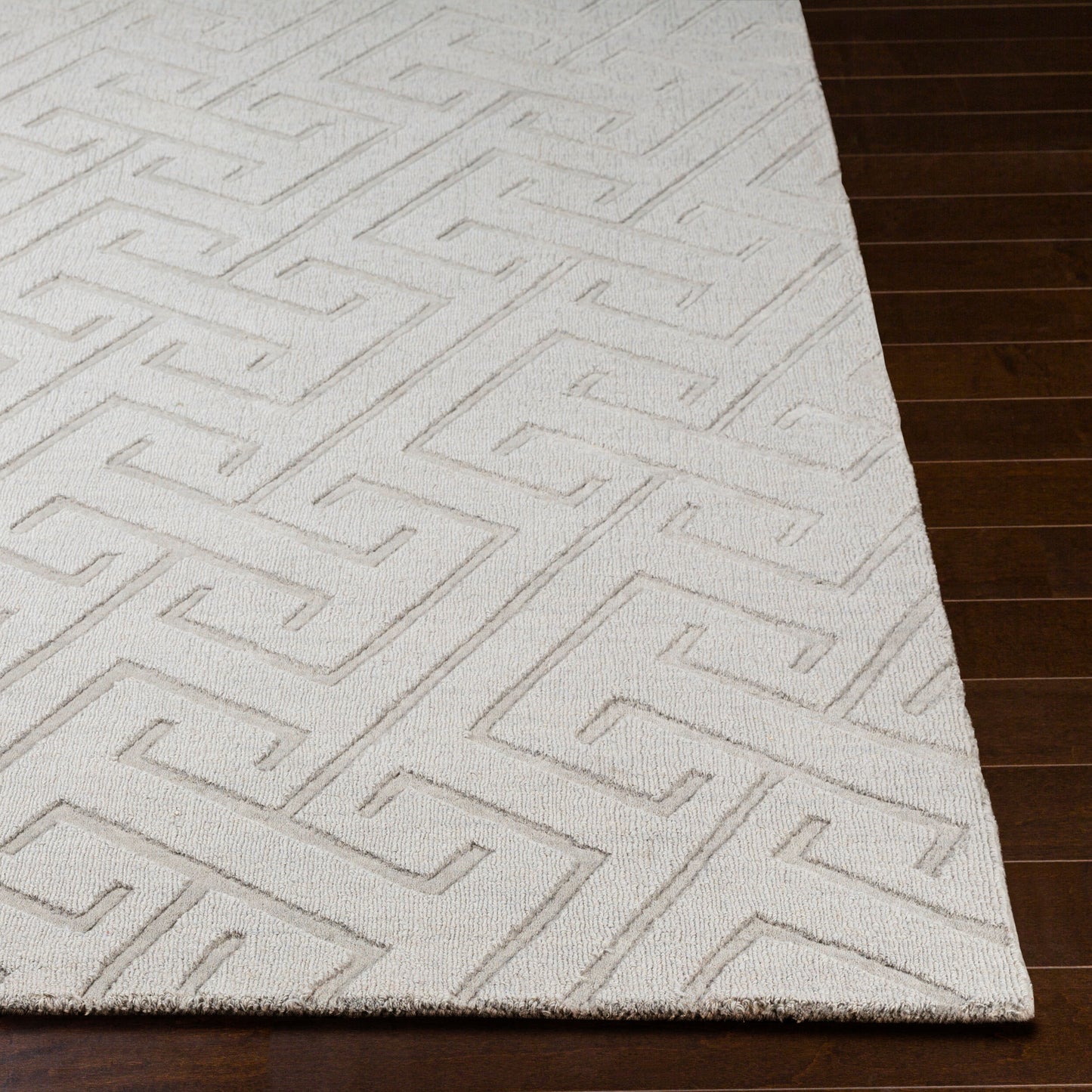 Mystique M-5455 3' x 5' Handmade Wool Accent Rug