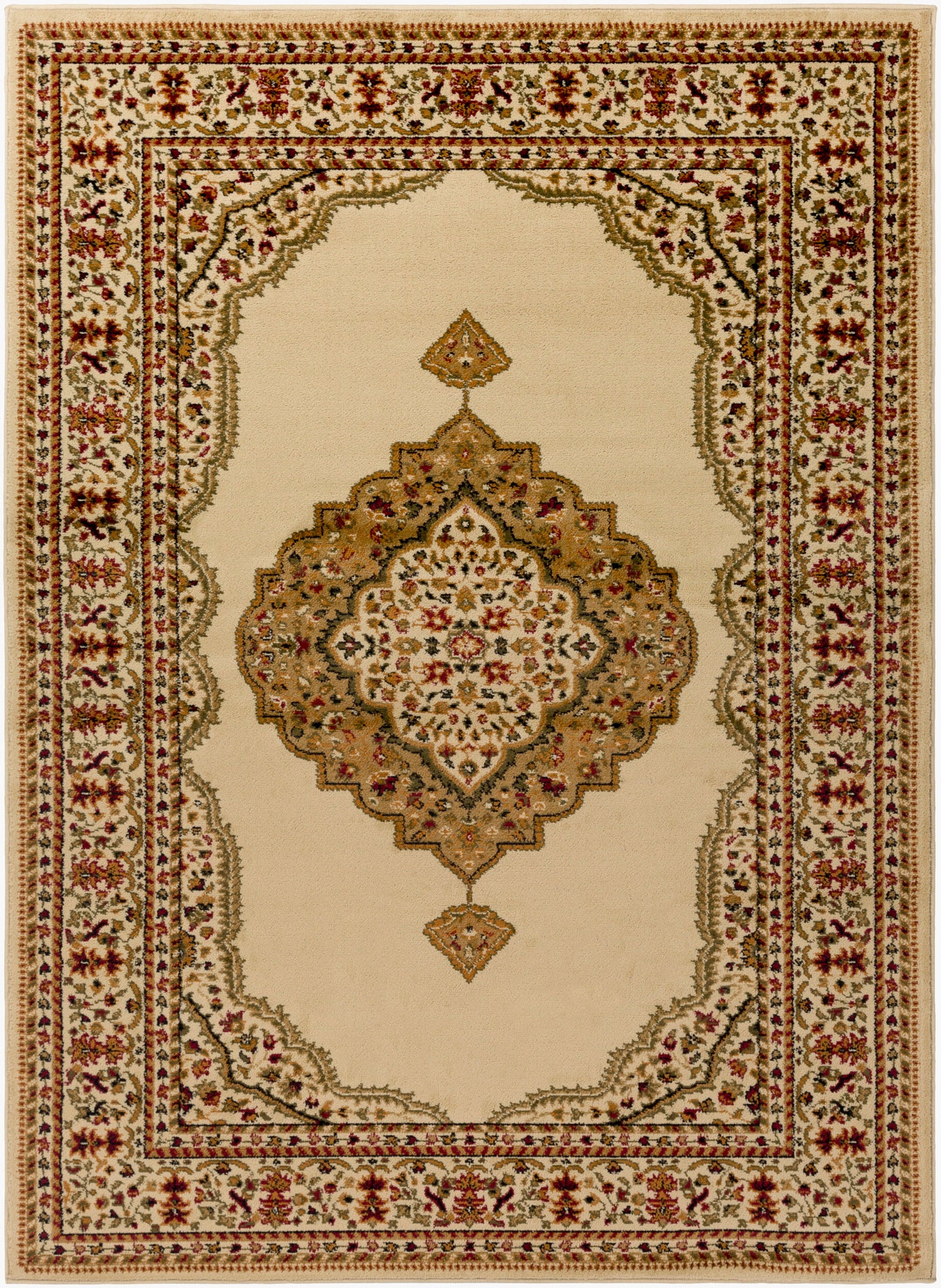Marash MAH-4601 7ft Runner Machine Woven Runner Rug