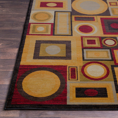 Marash MAH-4613 5' x 7' Machine Woven Area Rug