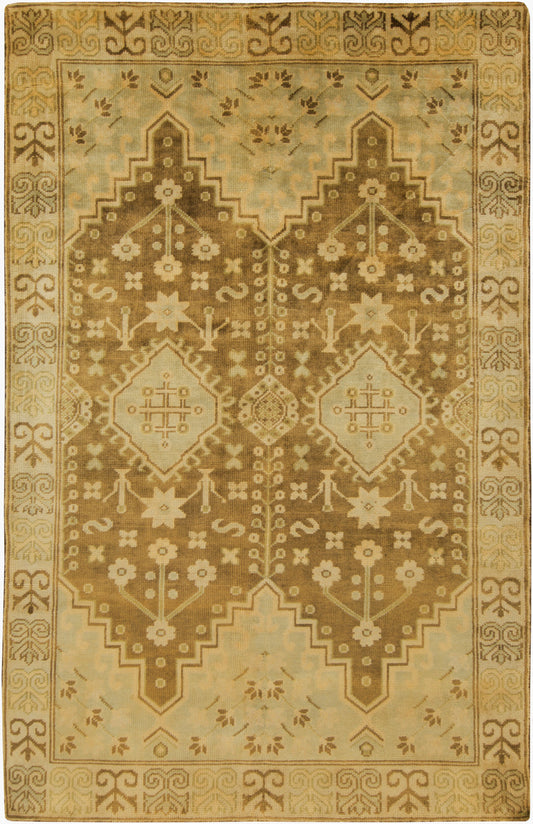 Maiden MAI-7000 2' x 3' Handmade Wool Accent Rug