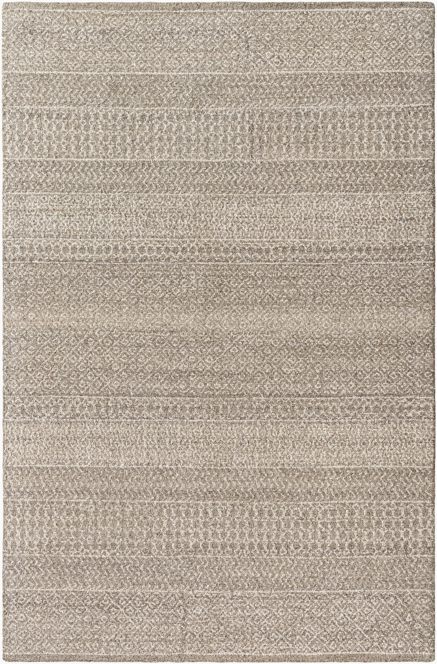 Alfombra de lana hecha a mano Maroc MAR-2325 de 2,7 x 3,6 m