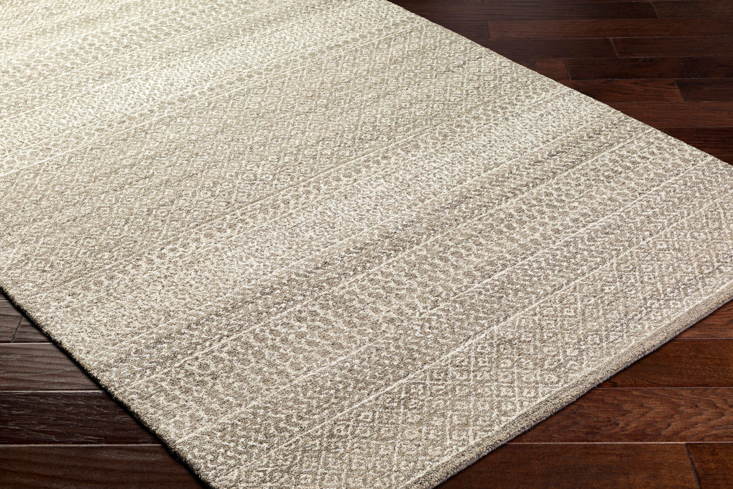 Alfombra de lana hecha a mano Maroc MAR-2325 de 2,7 x 3,6 m