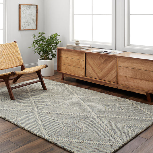 Maroc MAR-2333 5' x 7' Handmade Wool Area Rug