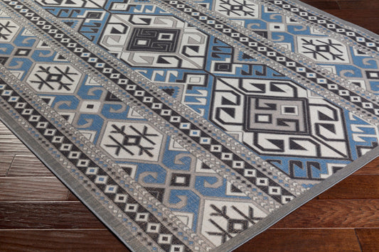 Mavrick MAV-7003 3' x 5' Machine Woven Accent Rug