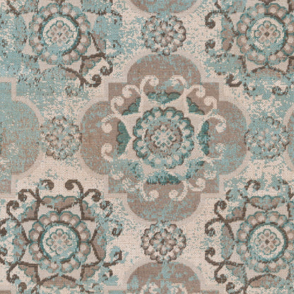 Alfombra decorativa tejida a máquina Mavrick MAV-7018 de 3' x 5'