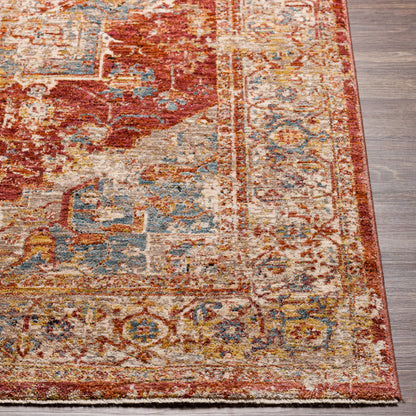 Mirabel MBE-2311 10ft Runner Machine Woven Runner Rug